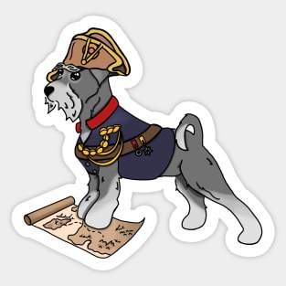 General Schnauzer | Fantasy Dog | Historical Pup Sticker